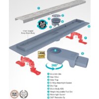 Трап/канал Valtemo Starline Base VLD-562305.12 (C02-Line) - Превью изображения №4 — Интернет-магазин Time-Shop