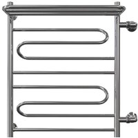 Полотенцесушитель Granula Браво, с полочкой боковое подключение правое 50х60 см - Превью изображения №2 — Интернет-магазин Time-Shop