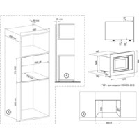 Микроволновая печь Krona Himmel 60 WH - Превью изображения №15 — Интернет-магазин Time-Shop