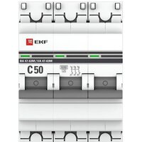 Выключатель автоматический EKF PROxima 3P 50А (C) 6кА ВА 47-63M mcb4763m-6-3-50C-pro - Превью изображения №3 — Интернет-магазин Time-Shop