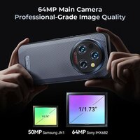 Телефон Oukitel WP35 8GB/256GB (серый) - Превью изображения №6 — Интернет-магазин Time-Shop