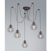 Подвесная люстра Vitaluce V4884-1/5S - Превью изображения №2 — Интернет-магазин Time-Shop