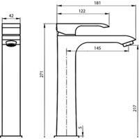 Смеситель Ahti Kerava KA202001 - Превью изображения №3 — Интернет-магазин Time-Shop