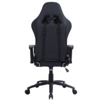 Игровое (геймерское) кресло CACTUS CS-CHR-030BLS (черный/серебристый) - Превью изображения №4 — Интернет-магазин Time-Shop