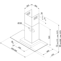Кухонная вытяжка Smeg KBT600VE - Превью изображения №8 — Интернет-магазин Time-Shop