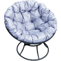 M-Group Папасан 12010409 (черный/серая подушка)