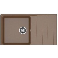 Кухонная мойка GranFest GF-LV-860L (терракот) - Превью изображения №2 — Интернет-магазин Time-Shop
