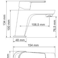 Смеситель Wasserkraft Dill 6103 - Превью изображения №3 — Интернет-магазин Time-Shop