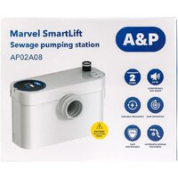 Канализационная установка A&P Marvel SmartLift - Превью изображения №8 — Интернет-магазин Time-Shop