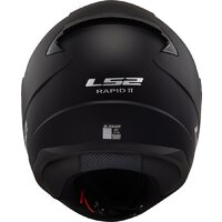 Мотошлем LS2 FF353 Rapid 2 Solid (XXL, черный матовый) - Превью изображения №10 — Интернет-магазин Time-Shop