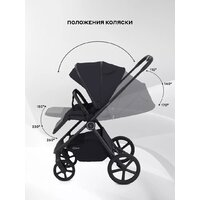 Универсальная коляска Rant Teo 2в1 RA120 (черный) - Превью изображения №10 — Интернет-магазин Time-Shop