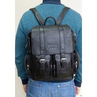 Городской рюкзак Carlo Gattini Fiorentino 3003-01 (черный) - Превью изображения №3 — Интернет-магазин Time-Shop