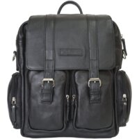 Городской рюкзак Carlo Gattini Fiorentino 3003-01 (черный) - Превью изображения №4 — Интернет-магазин Time-Shop