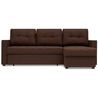 Диван Mio Tesoro Атланта Лайт 111 (Savana Chocolate/Ecostile Chocolate) - Превью изображения №2 — Интернет-магазин Time-Shop