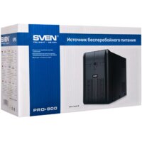Источник бесперебойного питания SVEN Pro+ 800 - Превью изображения №4 — Интернет-магазин Time-Shop