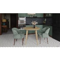 Кухонный стол Калифорния мебель Морган (дуб янтарный) - Превью изображения №2 — Интернет-магазин Time-Shop