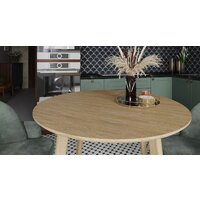 Кухонный стол Калифорния мебель Морган (дуб янтарный) - Превью изображения №3 — Интернет-магазин Time-Shop