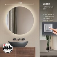  Алмаз-Люкс Зеркало Tokyo 70-4 (с подсветкой) - Превью изображения №2 — Интернет-магазин Time-Shop