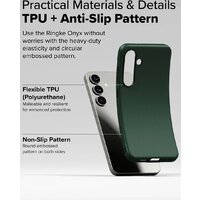 Чехол для телефона Ringke Onyx для Galaxy S25 Dark Green - Превью изображения №5 — Интернет-магазин Time-Shop