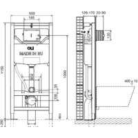 Инсталляция для унитаза OLI OLI120 Plus Механика OLIpure (Fresh) - Превью изображения №2 — Интернет-магазин Time-Shop