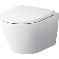 Унитаз подвесной AM.PM ErgoFit Sense FlashClean IS110101.741701 (с сиденьем) - Превью изображения №5 — Интернет-магазин Time-Shop