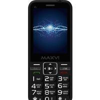 Кнопочный телефон Maxvi P3 (черный) - Превью изображения №2 — Интернет-магазин Time-Shop