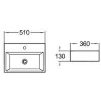 Умывальник SantiLine SL-1006 - Превью изображения №2 — Интернет-магазин Time-Shop