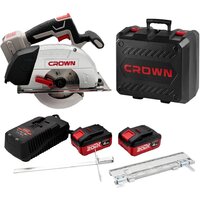 Дисковая (циркулярная) пила Crown CT25040-150HX-4 BMC (с 2-мя АКБ, кейс) - Превью изображения №15 — Интернет-магазин Time-Shop