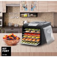 Сушилка для овощей и фруктов Kitfort KT-1906 - Превью изображения №7 — Интернет-магазин Time-Shop