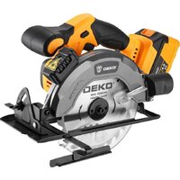 Дисковая (циркулярная) пила Deko DKCS20DA 085-1155 (с 1-им АКБ) - Превью изображения №4 — Интернет-магазин Time-Shop