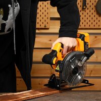 Дисковая (циркулярная) пила Deko DKCS20DA 085-1155 (с 1-им АКБ) - Превью изображения №6 — Интернет-магазин Time-Shop