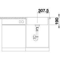 Кухонная мойка Blanco Lemis 6-IF 525109 (нержавеющая сталь) - Превью изображения №4 — Интернет-магазин Time-Shop