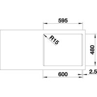 Кухонная мойка Blanco Lemis 6-IF 525109 (нержавеющая сталь) - Превью изображения №3 — Интернет-магазин Time-Shop