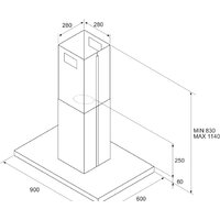 Кухонная вытяжка Elica Spot Plus Island IX/A/90 [PRF0097375] - Превью изображения №11 — Интернет-магазин Time-Shop