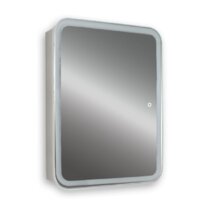  Silver Mirrors Шкаф с зеркалом Фиджи flip 50x75 LED-00002471 - Превью изображения №4 — Интернет-магазин Time-Shop