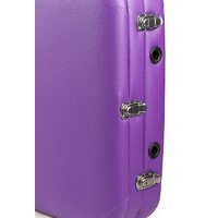 Массажный стол Atlas Sport 70 см складной 3-с деревянный (фиолетовый) - Превью изображения №5 — Интернет-магазин Time-Shop