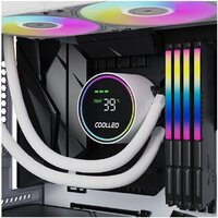 Система жидкостного охлаждения для процессора Coolleo DIG-360-WH - Превью изображения №6 — Интернет-магазин Time-Shop