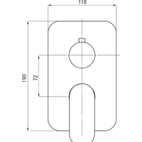 Смеситель Deante Alpinia BXY 0GAM - Превью изображения №2 — Интернет-магазин Time-Shop