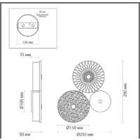 Бра Odeon Light Caramella 5416/14WL - Превью изображения №7 — Интернет-магазин Time-Shop
