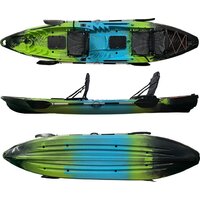 Байдарка BarrakuDA SOT390 (черный/зеленый/синий) - Превью изображения №2 — Интернет-магазин Time-Shop