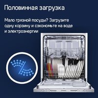 Встраиваемая посудомоечная машина MAUNFELD MLP-12S Light Beam - Превью изображения №26 — Интернет-магазин Time-Shop