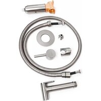 Гигиенический душ Hansberge H3099 (никель) - Превью изображения №4 — Интернет-магазин Time-Shop