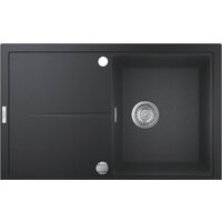 Кухонная мойка Grohe K400 50-C 78/50 1.0 31639AP0 (черный гранит) - Превью изображения №2 — Интернет-магазин Time-Shop