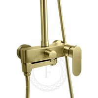 Душевая система  Filarete Retta FL2030 (матовое золото) - Превью изображения №3 — Интернет-магазин Time-Shop