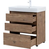  Aquanet Тумба под умывальник Nova Lite 75 302474 (дуб рустикальный) - Превью изображения №7 — Интернет-магазин Time-Shop