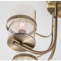 Припотолочная люстра Евросвет 60085/5 (Antique Bronze) - Превью изображения №3 — Интернет-магазин Time-Shop