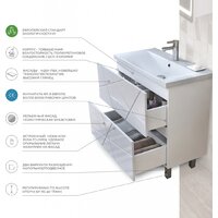  Vigo Тумба под умывальник Geometry 500-0-2 - Превью изображения №6 — Интернет-магазин Time-Shop