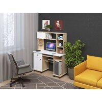 Стол Премиум Компас-6 (дуб сонома/белый текстурный) - Превью изображения №2 — Интернет-магазин Time-Shop