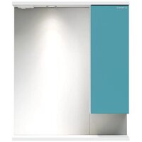  Onika Шкаф с зеркалом Марви 60 206089 (бирюзовый) - Превью изображения №2 — Интернет-магазин Time-Shop