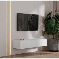 Тумба Shtabe Royal 5030 эко (белый/белый) - Превью изображения №2 — Интернет-магазин Time-Shop